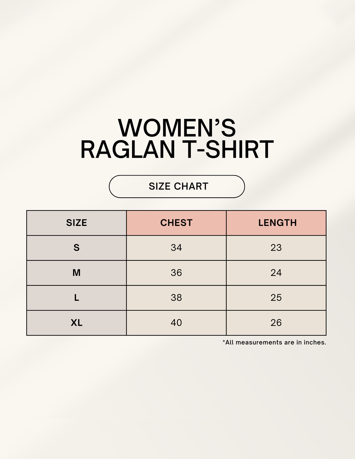 Color_Size Chart