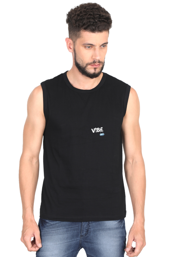Male Round Neck Sleeveless